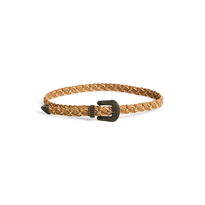 PIECES PCBIMINA SUEDE JEANS BELT FC<br>Cognac Croute de cuir