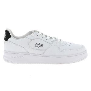 LACOSTE L001 SET<br>Blanc noir Cuir synthétique