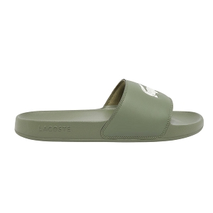 LACOSTE SERVE SLIDE 0.0<br>Kaki blanc EVA