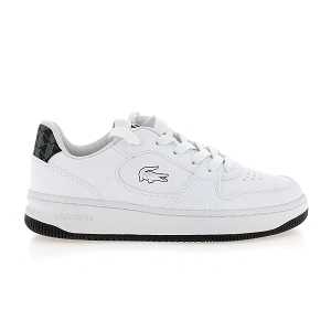 LACOSTE L001 SET<br>Blanc noir Cuir synthétique