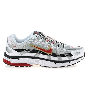 NIKE P.6000<br>Gris rouge Toile Mesh