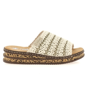 RIEKER 629X8<br>Beige multi Raphia