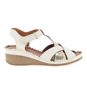 ALTEX FELICIENNE<br>Blanc or Cuir lisse