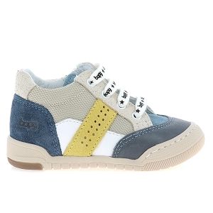 BOPY JOPA<br>Marine jaune Cuir lisse