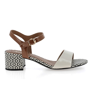 TAMARIS 28249<br>Beige marron Vernis synthétique