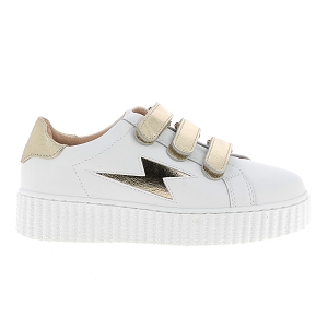 VANESSA WU MINI MARILOU<br>Blanc or Cuir synthétique