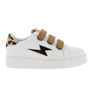 VANESSA WU DELIA<br>Blanc marron Cuir synthétique