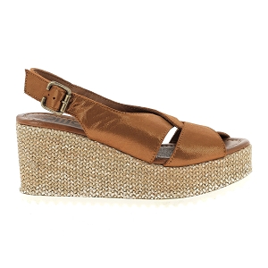 BUENO B.LIANA<br>Camel Cuir lisse