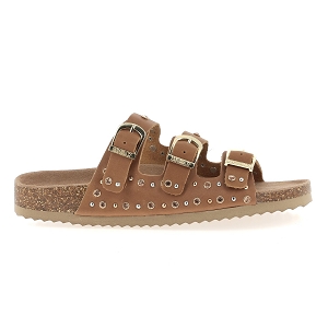 COLORS OF CALIFORNIA HC.BIO601<br>Marron or Cuir gras