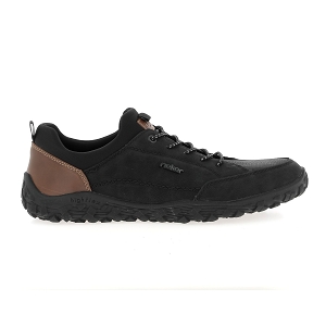 RIEKER 08150<br>Noir marron Cuir synthétique