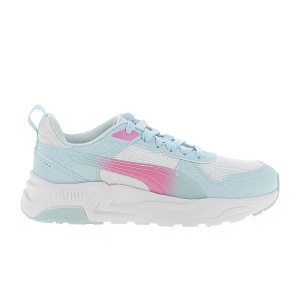 PUMA JR TRINITY LITE<br>Turquoise Toile Mesh