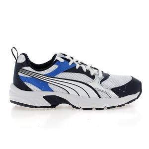 PUMA MILENIO TECH LT JR<br>Blanc bleu Toile Mesh