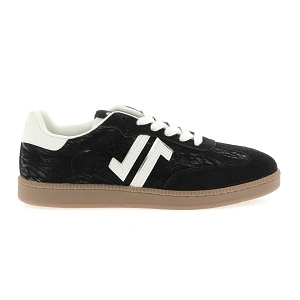 CL11 SNEAKERS CL100<br>Noir blanc Cuir synthétique