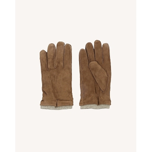 FAGUO GLOVES SCARF & GLOVES WOVEN<br>Camel