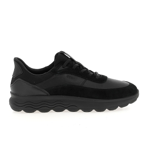 GEOX U SPHERICA PLUS<br>Noir Cuir lisse