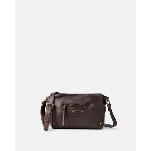 BIBA ALASKA<br>Marron foncé Cuir lisse