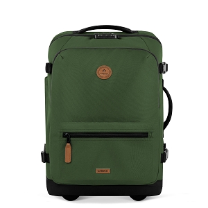 CABAÏA SOFT SUITCASE 2 WHEELS<br>Vert foncé Toile Nylon