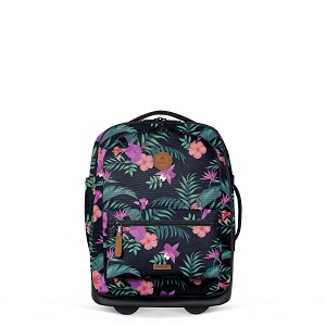 CABAÏA SOFT SUITCASE 2 WHEELS<br>Marine multi Toile Nylon