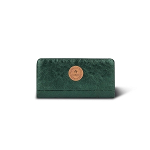 CABAÏA WALLET<br>Vert Cuir synthétique