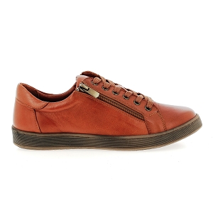 ANDREA CONTI 0062167<br>Orange Cuir lisse