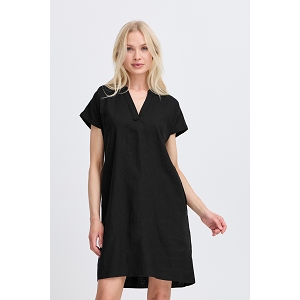 B YOUNG BYFALAKKA V NECK DRESS<br>Noir