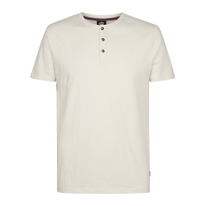 PETROL INDUSTRIES TSR660  MEN TSHIRT SS<br>Ecru