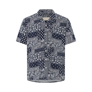 BHASLAK SHIRT PRINT<br>Marine multi  Imprimé