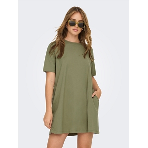 ONLY MARA LIFE SS POCKET DRESS JRS NOOS<br>Kaki
