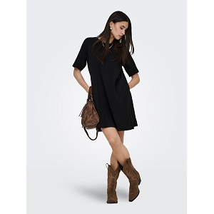 ONLY MARA LIFE SS POCKET DRESS JRS NOOS<br>Noir