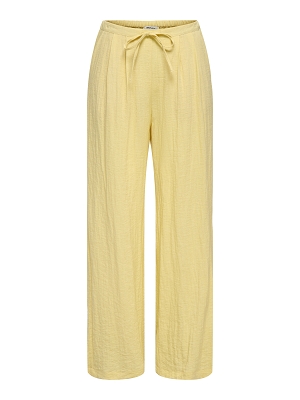 ONLY ITA LIFE MW LINEN LOOK WIDE PANT TLR<br>Jaune
