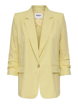 ONLY ITA LIFE 34 LINEN LOOK BLAZER TLR<br>Jaune