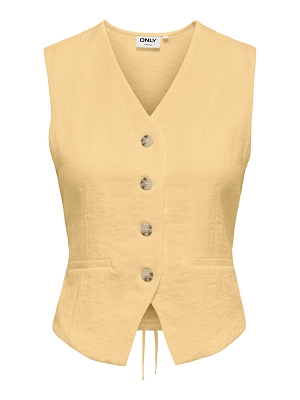  ITA LIFE SL LINEN LOOK WAISTCOAT TLR<br>Jaune  