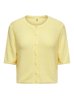 ONLY SUNNY 24 ONECK CARDIGAN KNT<br>Jaune