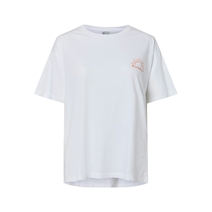 PIECES PCSALLY SS ONECK TSHIRT JSR FC<br>Blanc