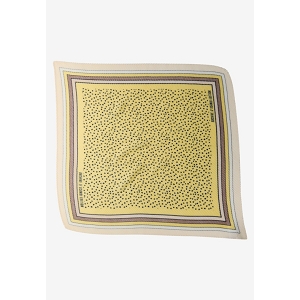 STREET ONE PLEAT PRINT NIKKI SQUARE<br>Jaune multi