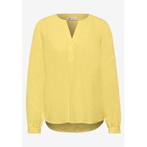 STREET ONE SPLITNECK TUNIC BLOUSE UN<br>Kaki