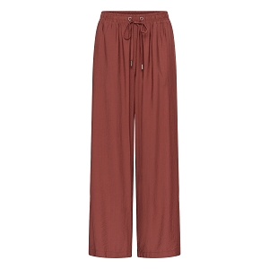 KAFFE DK COMPANY KAEMILY WIDE PANTS<br>Brique