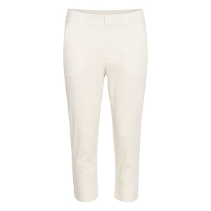 KAFFE DK COMPANY KALEA CAPRI PANTS<br>Blanc