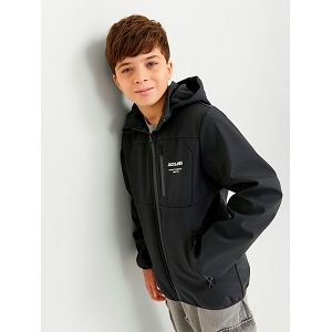 JACK AND JONES KIDS JJETHEO SOFTSHELL JACKET NOOS JNR<br>Noir