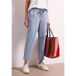 STREET ONE STYLE_BONNY MELANGE DESSIN<br>Bleu ciel