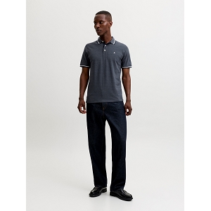 JACK AND JONES JJEPAULOS POLO SS NOOS<br>Bleu