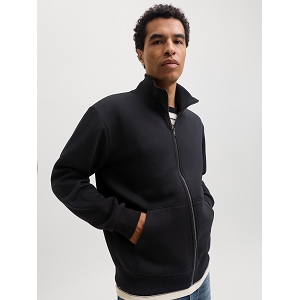  JJEBRADLEY SWEAT ZIP HN NOOS<br>Noir  