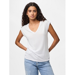 PIECES PCKAMALA TEE JRS NOOS BC<br>Blanc