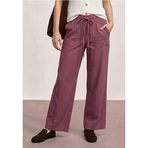 STREET ONE STYLE EMEE_SOLID_WOVENCREPE<br>Violet clair