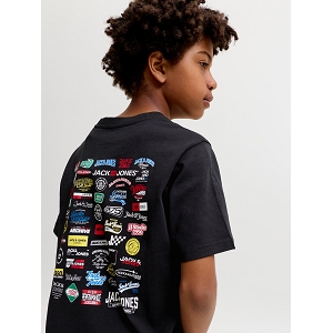 JACK AND JONES KIDS JJLEGACY TEE SS CREW NECK JNR<br>Noir