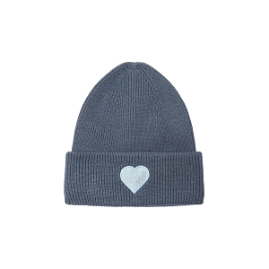 ONLY KIDS KOGALPHA LIFE EMB RIB BEANIE VD ACC<br>Pétrole