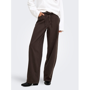 ONLY GIANNASILLA MW ST BELT PANT PNT NOOS<br>Marron L.30