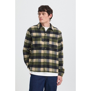 BLEND BHEMIRR OVERSHIRT<br>Marine vert
