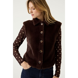  T260293<br>Marron foncé Imitation Fourrure 