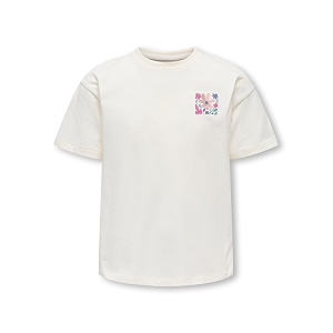  KOGHELENA LIFE SS RLX TEE FR JRS<br>Blanc  Inscription